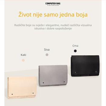 Torba za tablet s mogućnošću tiskanja logotipa, torba za prijenosno računalo 15 inča, vodootporna, izuzetno lagana, Oxford tkanina