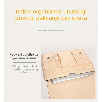 Torba za tablet s mogućnošću tiskanja logotipa, torba za prijenosno računalo 15 inča, vodootporna, izuzetno lagana, Oxford tkanina