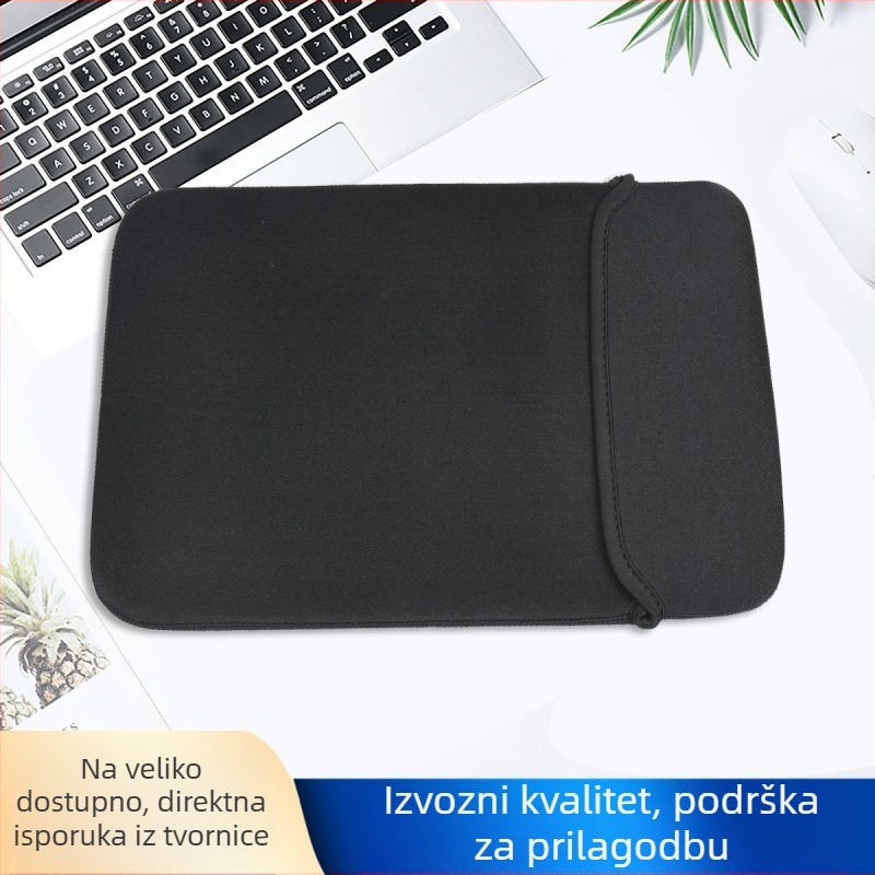 Torba za laptop i tablet – otporna na udarce, vodootporna, prozračna, gradski minimalistički dizajn (Materijal: diving cloth; Podstava: poliester; Uzorak: jednobojan)