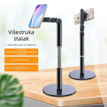 BX-RC04 sklopivi magnetski držač za stolni telefon, rotirajući, podesivo po visini, aluminijska legura