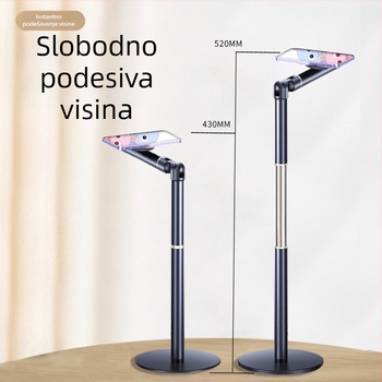 BX-RC04 sklopivi magnetski držač za stolni telefon, rotirajući, podesivo po visini, aluminijska legura