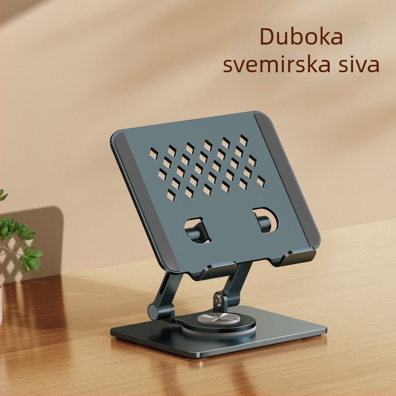 Držač za tablet J50 – metalni, 360° rotacija, prilagodljiv, kompatibilan s modelima iPad/iPhone, težina 495 g