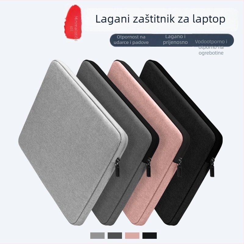 Torba za prijenosnik s zaštitom od udara, vodootporna i otporna na ogrebotine, vanjska i unutarnja Oxford tkanina, kompatibilna s Lenovo, Xiaomi, Huawei i Apple prijenosnicima