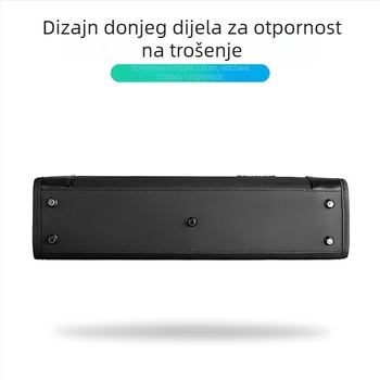 MARK RYDEN poslovna torba za laptop, Oxford platno, jednobojni uzorak, podstava od poliestera