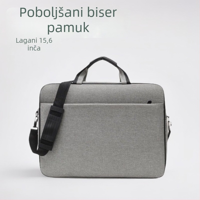 Torba za prijenosno računalo 15,6 inča, novi stil crossbody za studente, najlon