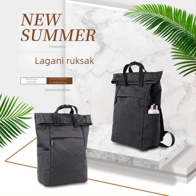 Unisex ruksak za svakodnevni commuting, kapacitet 20–35 L, pogodan za 15-inčni prijenosnik, vlakno od poliamida, sustav naramenica s zračnim jastukom, dizajn smanjenja opterećenja