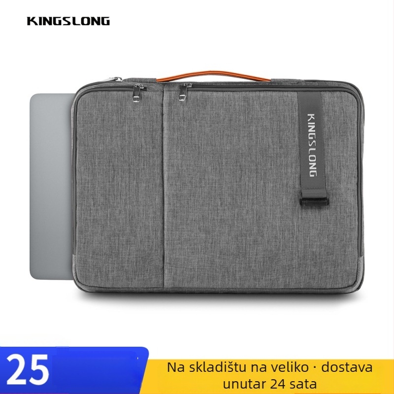 Torba za prijenosno računalo velike kapacitete, unisex, vodootporna i otporna na udarce, od Oxford platna s poliesterom podstava