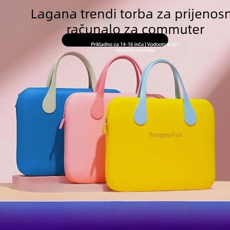 Torba za laptop EVA, vodootporna, ultralagana, otporna na habanje, otporna na udarce, gradski stil