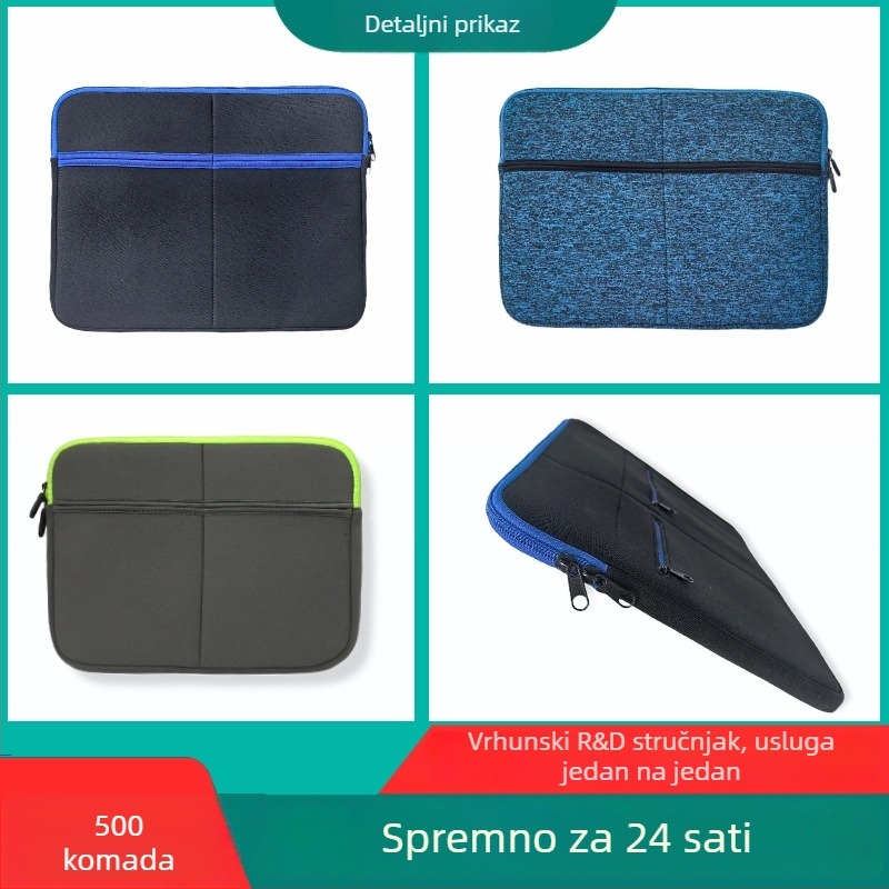 Minghai futrola za prijenosno računalo – lagana, prozračna, vodootporna, zaštita od krađe i potresa, gradski minimalistički stil, podstava od poliestera