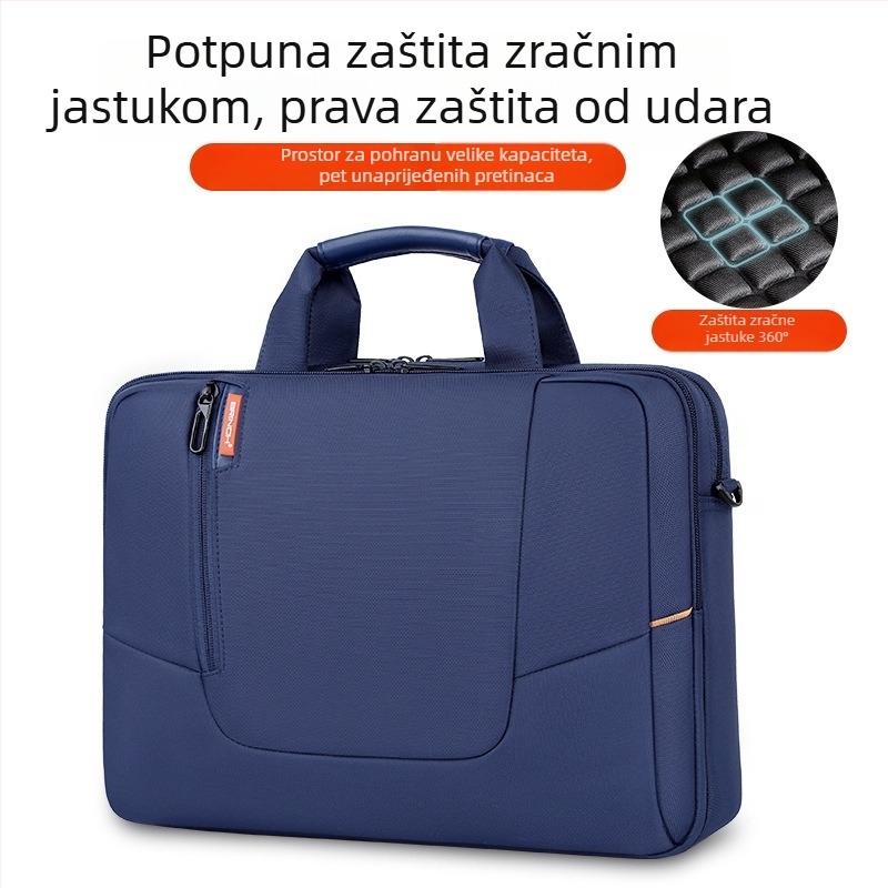 Brinch Torba za laptop, Oxford tkanina, proširiva, gradski stil, podstava od poliestera, unisex
