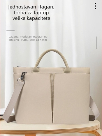 Poslovna aktovka za dokumente, unisex, od Oxford platna, vodootporna, ultralagana, izolirana, otporna na habanje