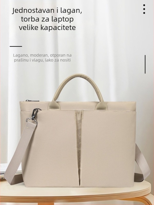 Poslovna aktovka za dokumente, unisex, od Oxford platna, vodootporna, ultralagana, izolirana, otporna na habanje