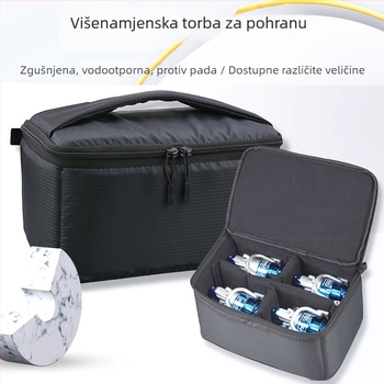 Prijenosna torba za projektor i kameru s unutarnjim šok-zaštitnim slojem, 90. serija, materijal bez pamuka, sklopiva