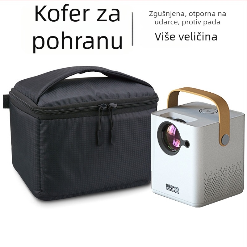 Prijenosna torba za projektor i kameru s unutarnjim šok-zaštitnim slojem, 90. serija, materijal bez pamuka, sklopiva