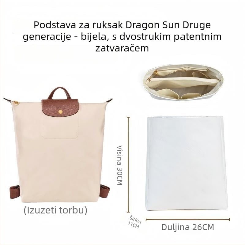 Meiyun ultra lagani unutarnji džep za ruksak od Dupont papira, kubni oblik – putno skladištenje za šminku i potrepštine