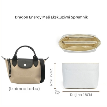 Torba za šminku od Dupont papira, kubni oblik, moderni minimalistički stil, višestruka namjena, pogodna za putovanja.