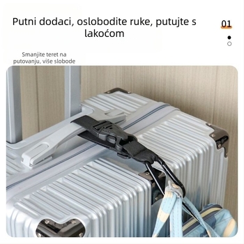 Prilagodljiv vanjski remen za prtljagu za ruksak i putovanje (Materijal: corduroy; Marka: Other; Uzorak: See details; Funkcija: Other)