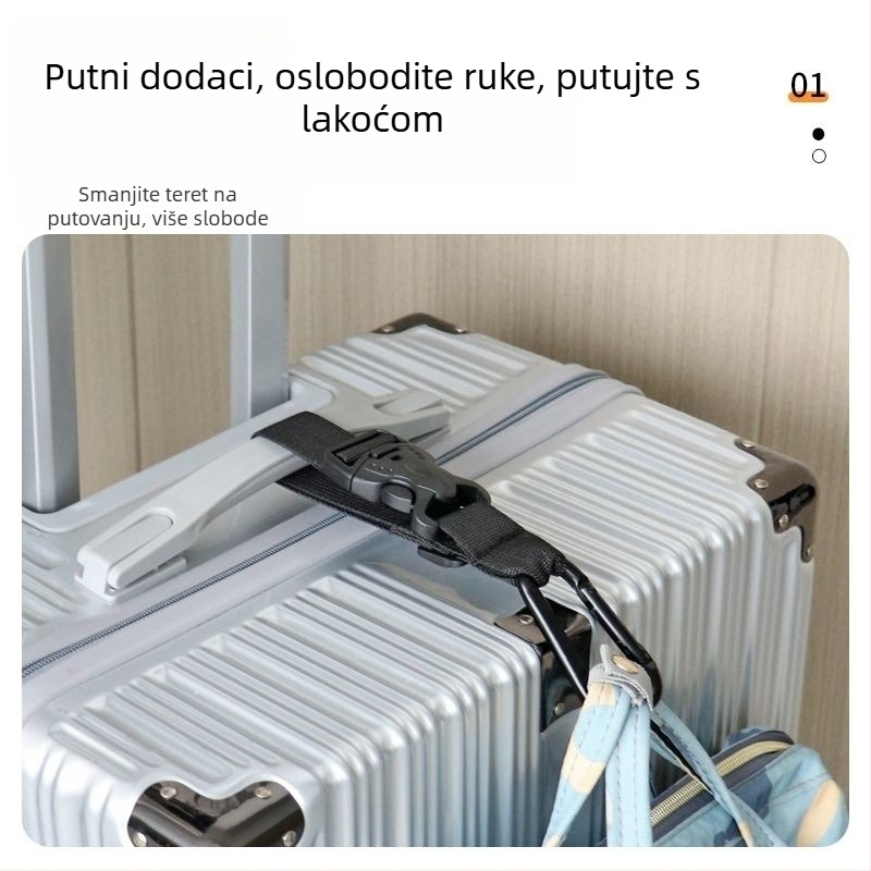 Prilagodljiv vanjski remen za prtljagu za ruksak i putovanje (Materijal: corduroy; Marka: Other; Uzorak: See details; Funkcija: Other)