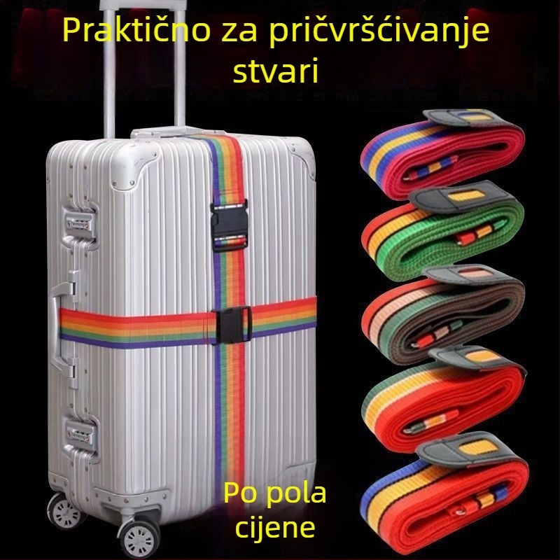 Najlonski remeni za prtljagu, križni remeni, ojačani, za putovanja