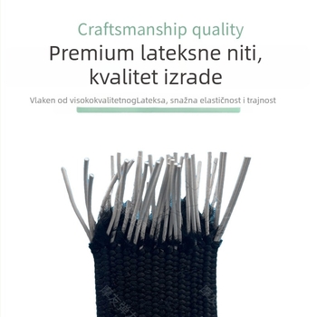 Elastični remen za prtljagu — debeli, otporni na habanje, prošireni, za korištenje u automobilu (Materijal: mješoviti materijali; Marka: Unique)
