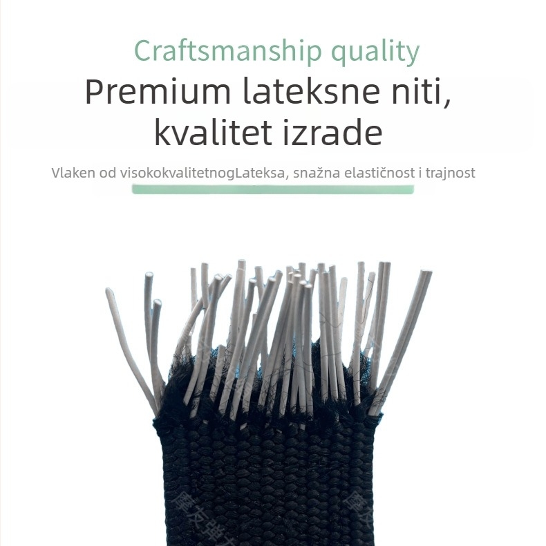 Elastični remen za prtljagu — debeli, otporni na habanje, prošireni, za korištenje u automobilu (Materijal: mješoviti materijali; Marka: Unique)