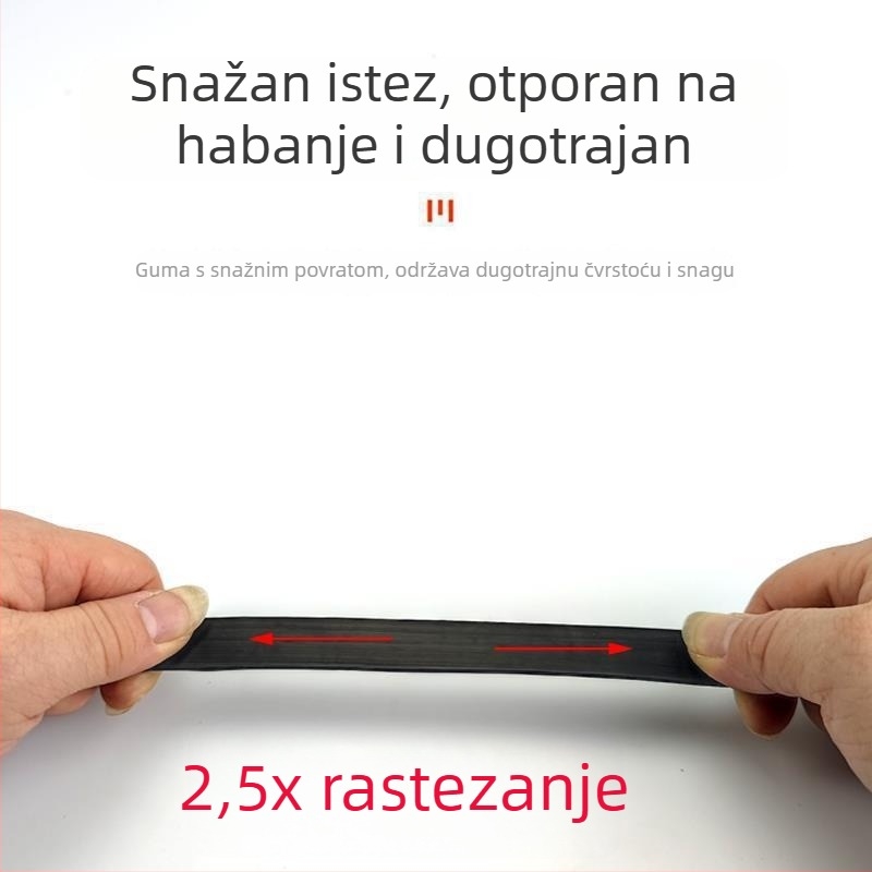 Remeni za prtljagu za motocikle i električna vozila, najlon elastični remeni s dvostrukom kopčom