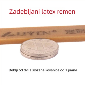 Remen za pričvršćivanje tendi kamiona, debeo elastični konopac, izdržljiva pričvrsna traka