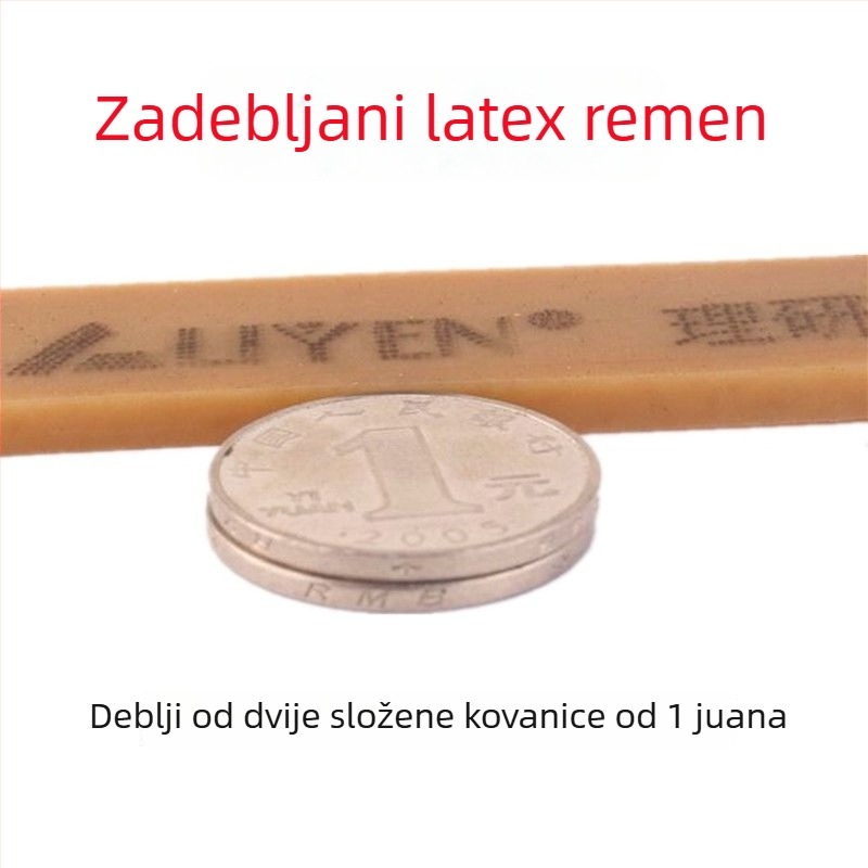 Remen za pričvršćivanje tendi kamiona, debeo elastični konopac, izdržljiva pričvrsna traka