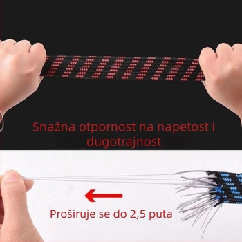 Elastični polipropilenski remen za vezivanje, širina 2,5–3 cm, duljina 1–5 m