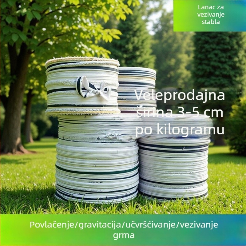 Platnene trake za vezanje s kopčama – otporne na vremenske uvjete, za kućnu upotrebu, za vezivanje grana voća i pričvršćivanje predmeta (Nosivost 50 kg; Radna temperatura 110; Standard: čista tkanina; Marka: Zhi chen)