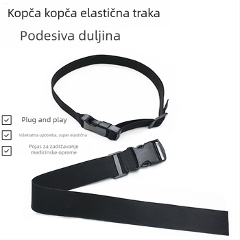 3,8 cm elastični pojas s kopčom, tanak podesivi pojas za skladištenje i zavezivanje