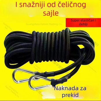 Vezivo za motocikl, višenamjensko, od visokokvalitetnog poliestera i kožnog vlakna, nosivost 25 kg