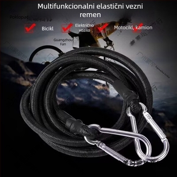 Vezivo za motocikl, višenamjensko, od visokokvalitetnog poliestera i kožnog vlakna, nosivost 25 kg