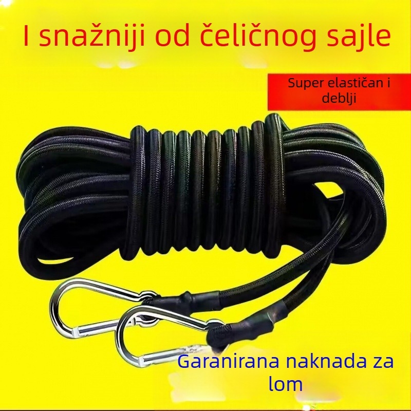 Vezivo za motocikl, višenamjensko, od visokokvalitetnog poliestera i kožnog vlakna, nosivost 25 kg