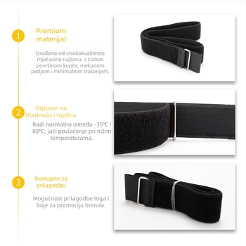 Qiangxin Velcro traka – najlon, neelastična, s Velcro zatvaranjem za odjeću