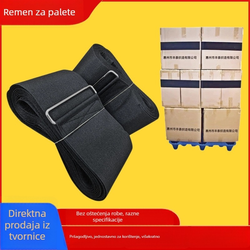 Set Velcro remena za palete: remeni za pakiranje i zatezanje