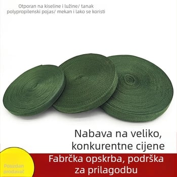 Polipropilenska traka za vezanje, duljina 30 m, širina 20 mm, nosivost 50 kg, čvrstoća kidanja 55 kg