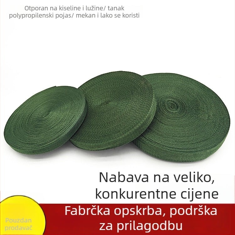 Polipropilenska traka za vezanje, duljina 30 m, širina 20 mm, nosivost 50 kg, čvrstoća kidanja 55 kg