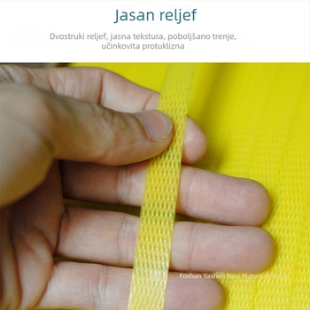 Polipropilenski trak za pakiranje, širina 12 mm, debljina 0,7 mm, duljina 2800 m, nosivost rastezljivosti 80 kg