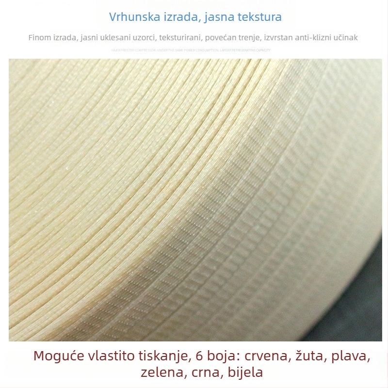 Prozirna PP traka za automatsku ambalažu – Napetost: Jaka, Težina: 10, Vanjski promjer role: 400, Unutarnji promjer: 200