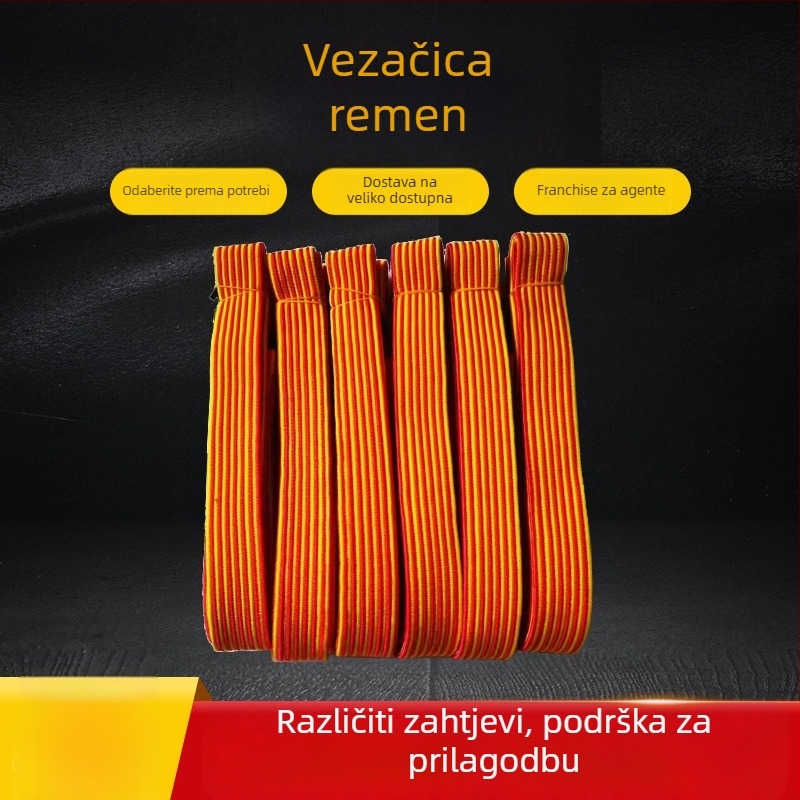 Pojas za vezivanje prtljage — visokoelastičan gumeni pojas, Hongfa HF-005, nosivost 10