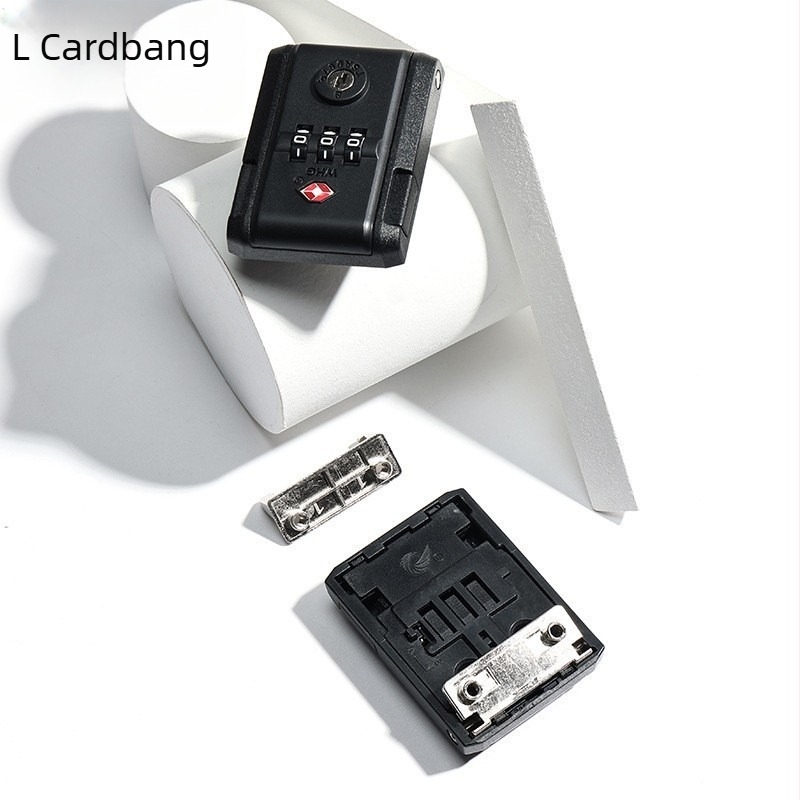 Brava za prtljagu s kodnom bravom i kopčom, fiksna za putne kovčege — plastična