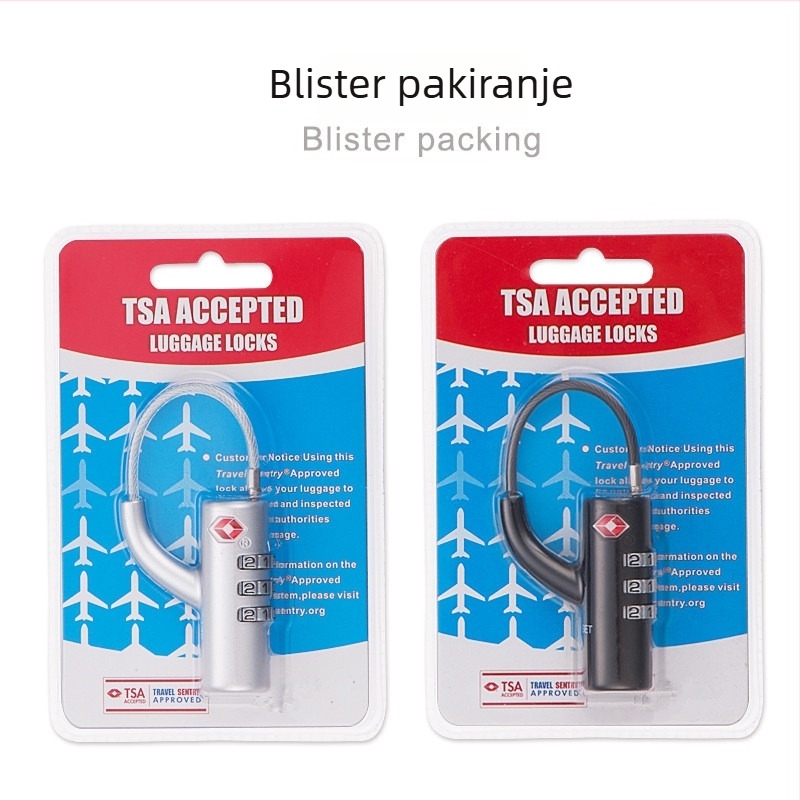 Strength TSA132 Brava za prtljagu s mehaničkim šifrom za zatvarače - moderan dizajn