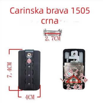 TSA007 brava za kofer s kombinacijom, ABS materijal, za popravak kofera