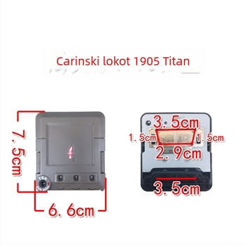 Brava za prtljagu s kodom – ABS materijal, jednobojni uzorak, ljeto 2022 izdanje