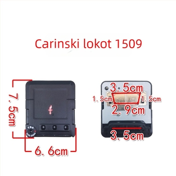 Brava za prtljagu s kodom – ABS materijal, jednobojni uzorak, ljeto 2022 izdanje