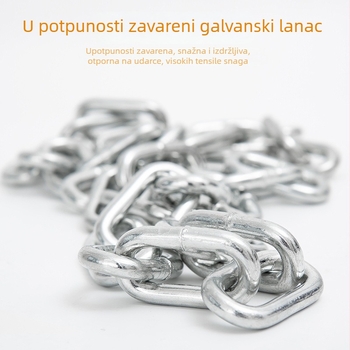 MAIJIAN ZLY lančani katanc, cinkova legura, prilagodljiv, moderni minimalistički stil