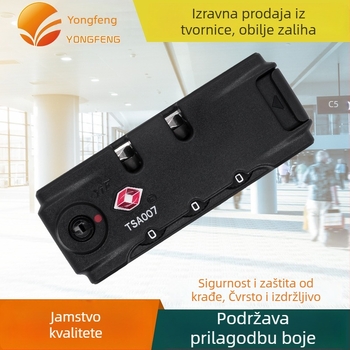 Yongfeng TSA16008 ABS brava za prtljagu – TSA putna brava za kofere i ruksake
