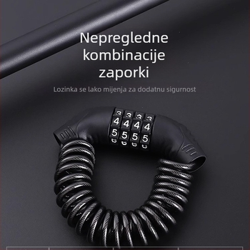 Numerički kombinacijski lokot za bicikl, marka The First Force