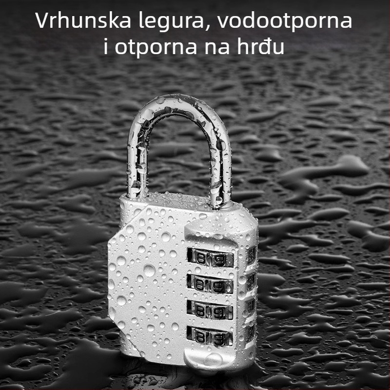 Shangmeijia kombinacijski brava od cinka za ormariće u teretani, putne torbe i ruksake – privatna etiketa